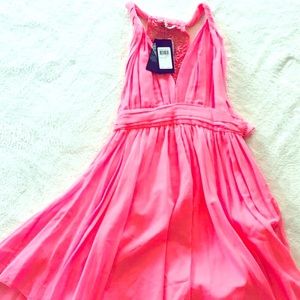 Guess Twisted Tank Dress Size 4 PINK